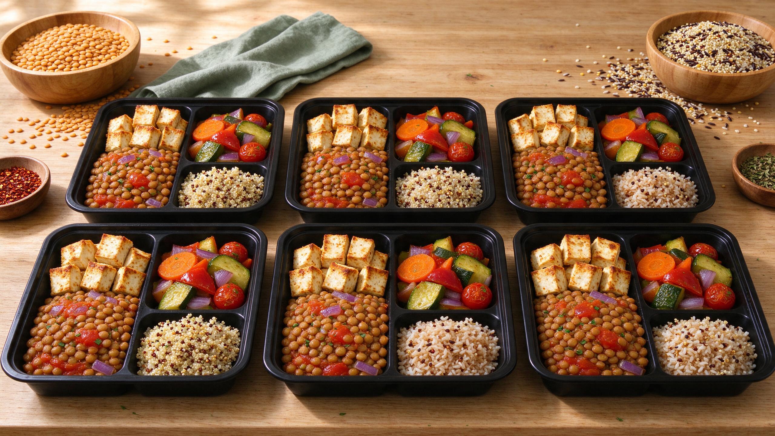 Vegetarian 7-Day Meal Prep Plan