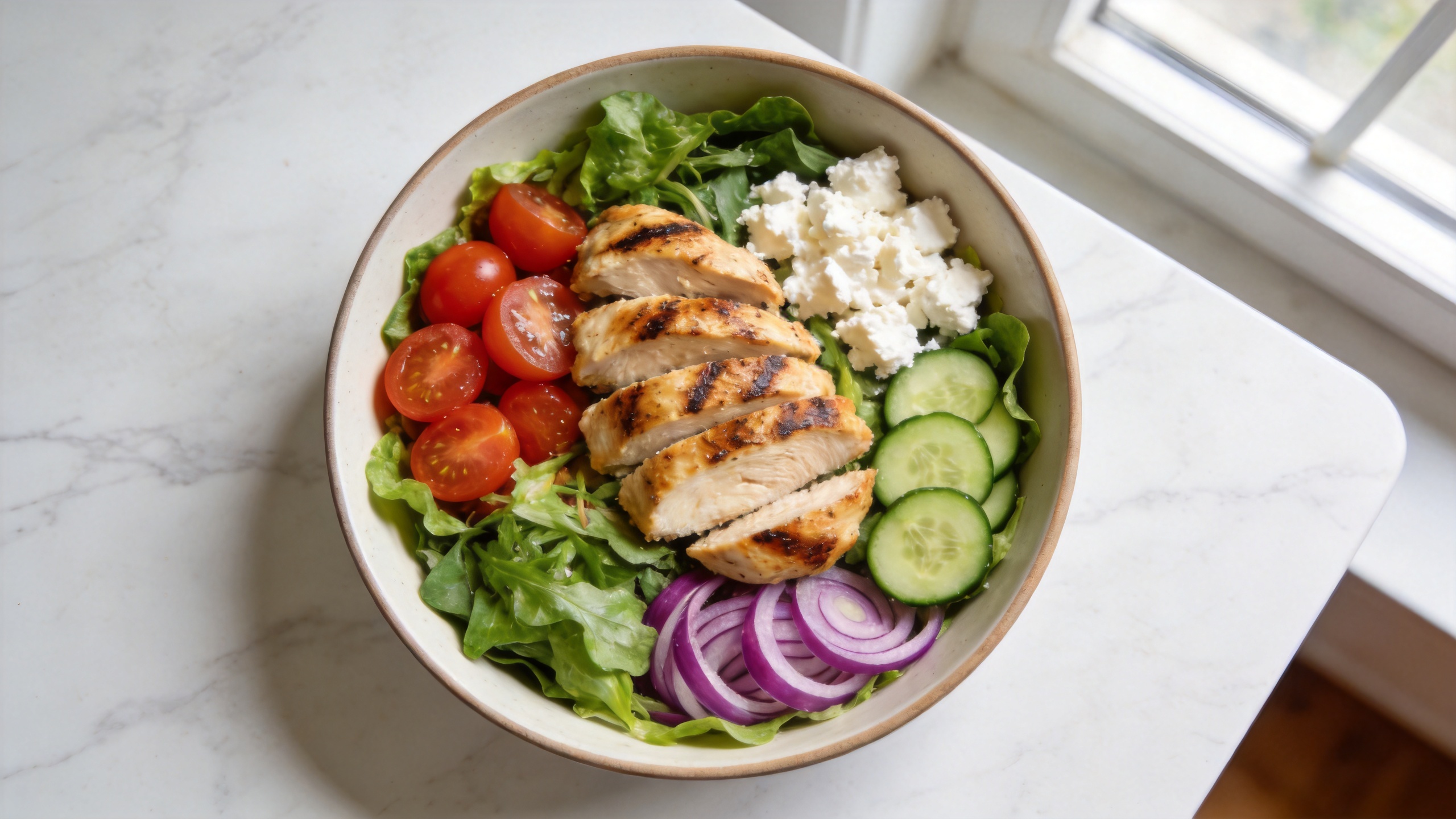 Batch Grilled Chicken Salad