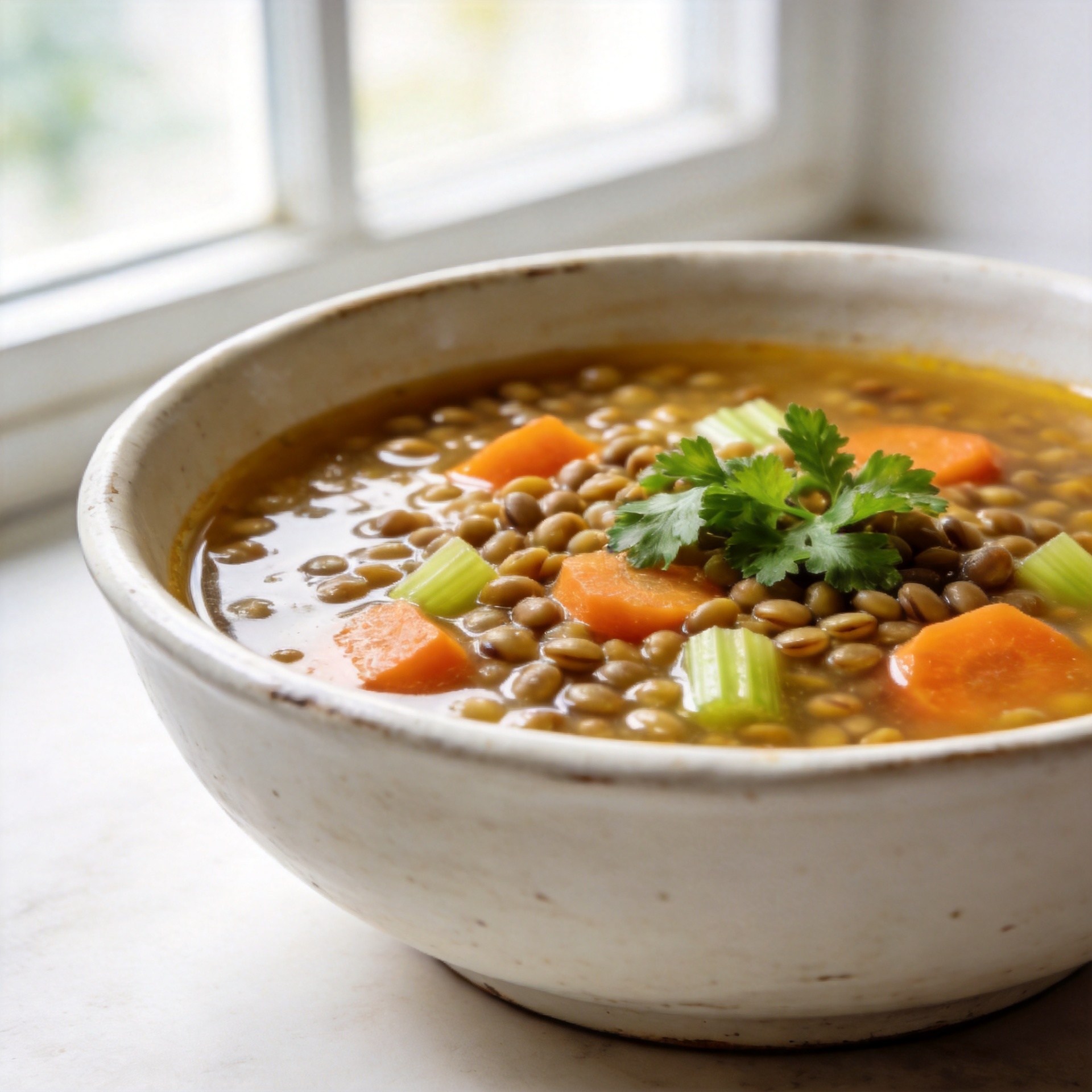 Freezer-Friendly Lentil Soup